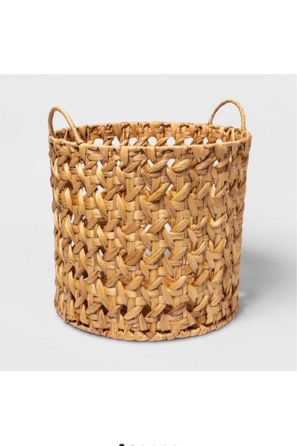 Large baskets are a cheaper option to large pots for your plants 🪴 

#LTKhome #LTKFind #LTKGiftGuide