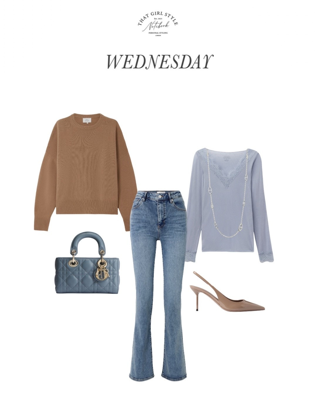 Look 122 | Jumper Loulou de Saison, Jeans Frame, Top Intimissimi, Bag Dior, Heels Paris Texas

#LTKluxury #LTKstyletip #LTKwinter