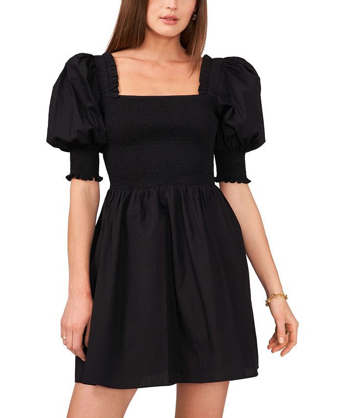 Women's Puff Sleeve Mini Dress | Macys (US)