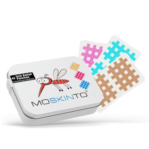 Moskinto, The Original, Itch-Relief Patch, Mosquito Bite Patches for Kids & Adults, Instant Relie... | Amazon (US)