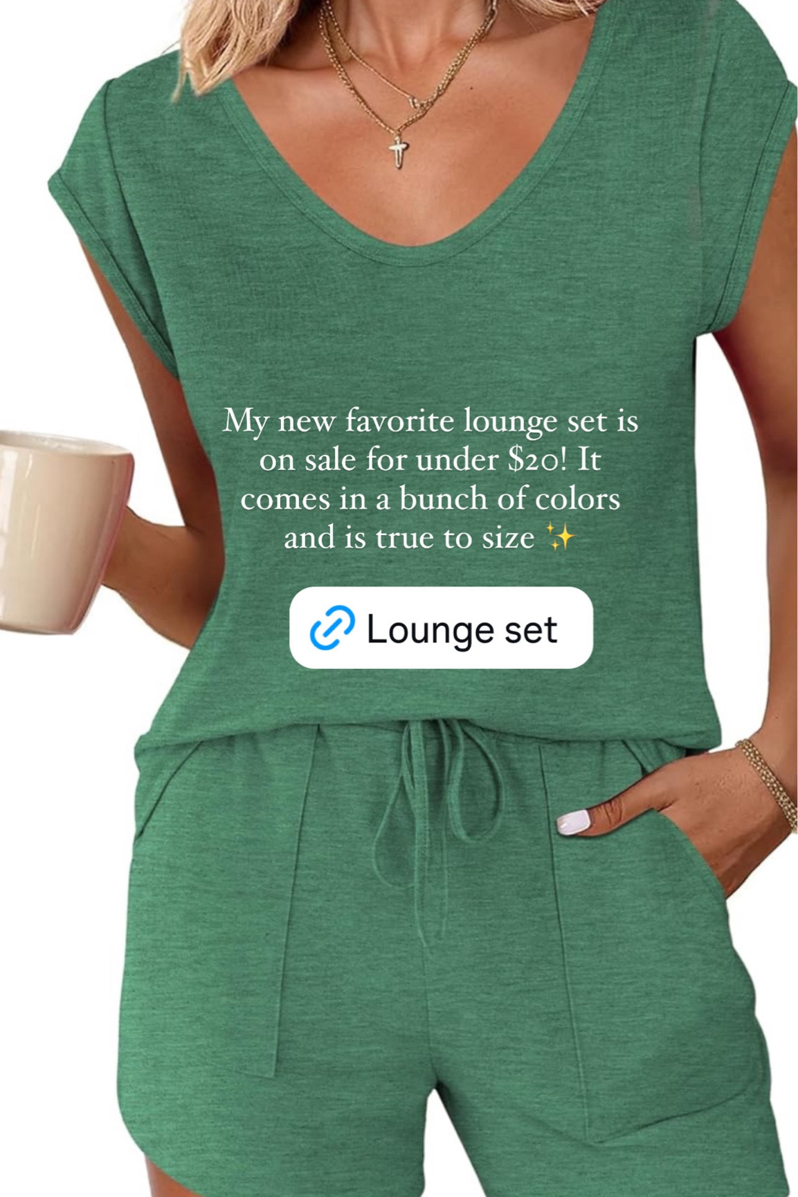 My new favorite lounge set is on sale for under $20! I have two sets and love them. They’re true to size and wash well! Plus, the pj shorts have pockets which I always love  

#LTKFindsUnder50 #LTKSaleAlert #LTKMidsize