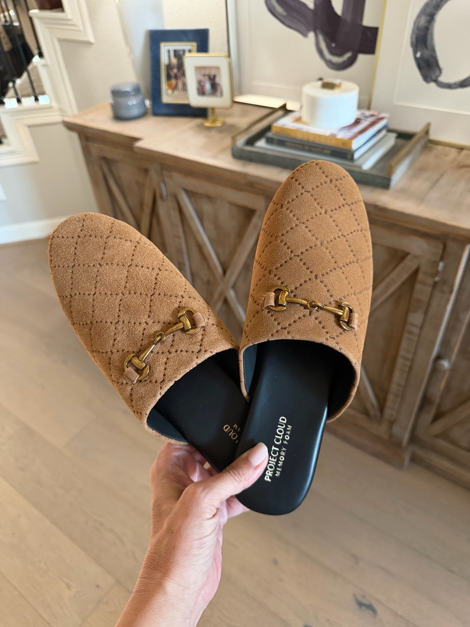 Please slide on mules are perfect for fall. They come in multiple different color options and fit True to size. ￼