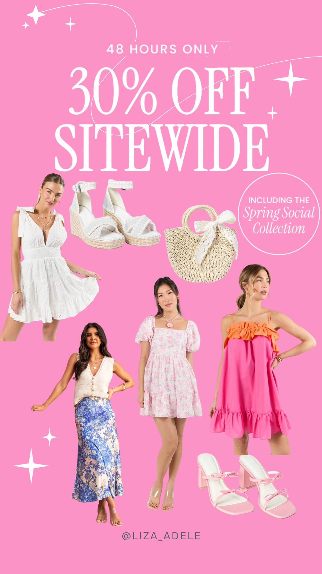 30% off sitewide at Pink Lily! 

#LTKSpringSale #LTKStyleTip #LTKSaleAlert