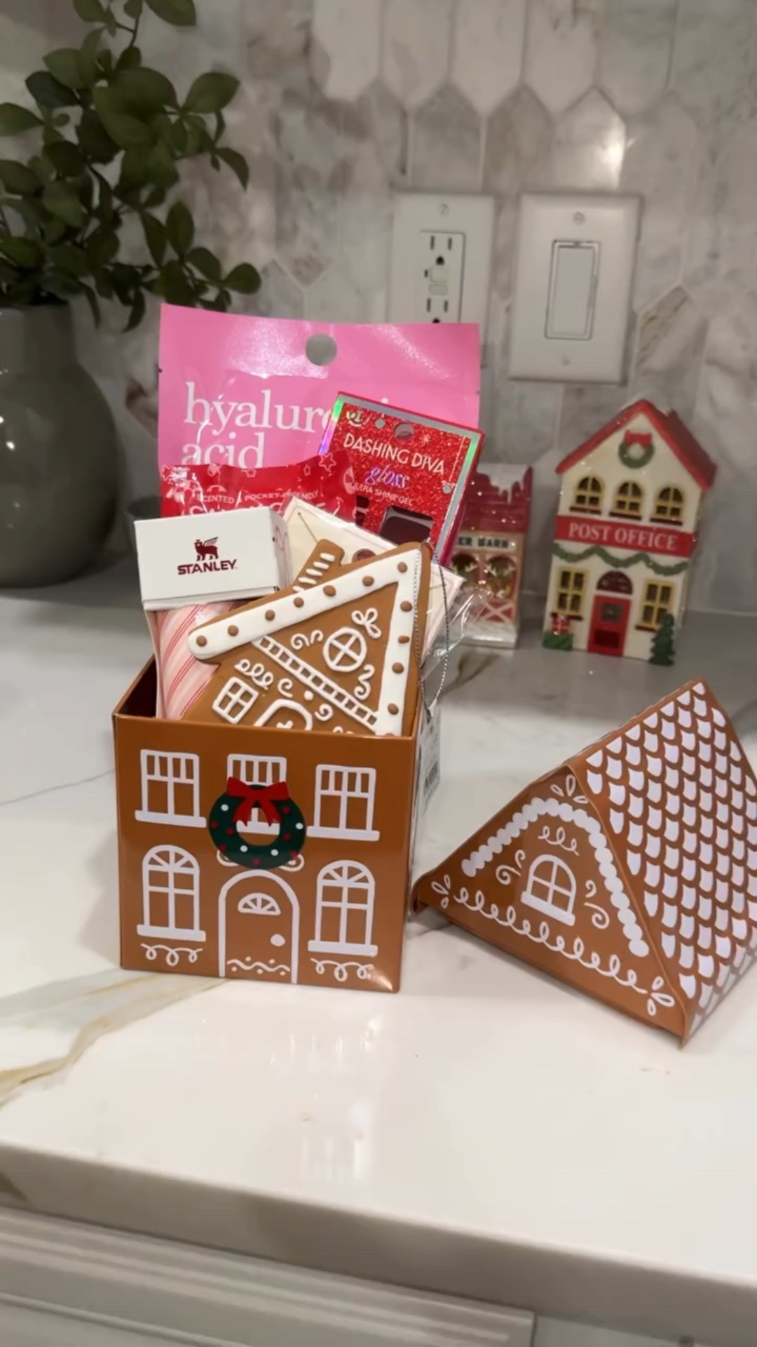 This gingerbread tin from Target makes the cutest gift container! I filled it with some new holiday finds and it’s a perfect gift for someone you love!

Follow + comment “SHOP” for a link! ✨MUST BE FOLLOWING FOR THE LINK TO COME THROUGH✨