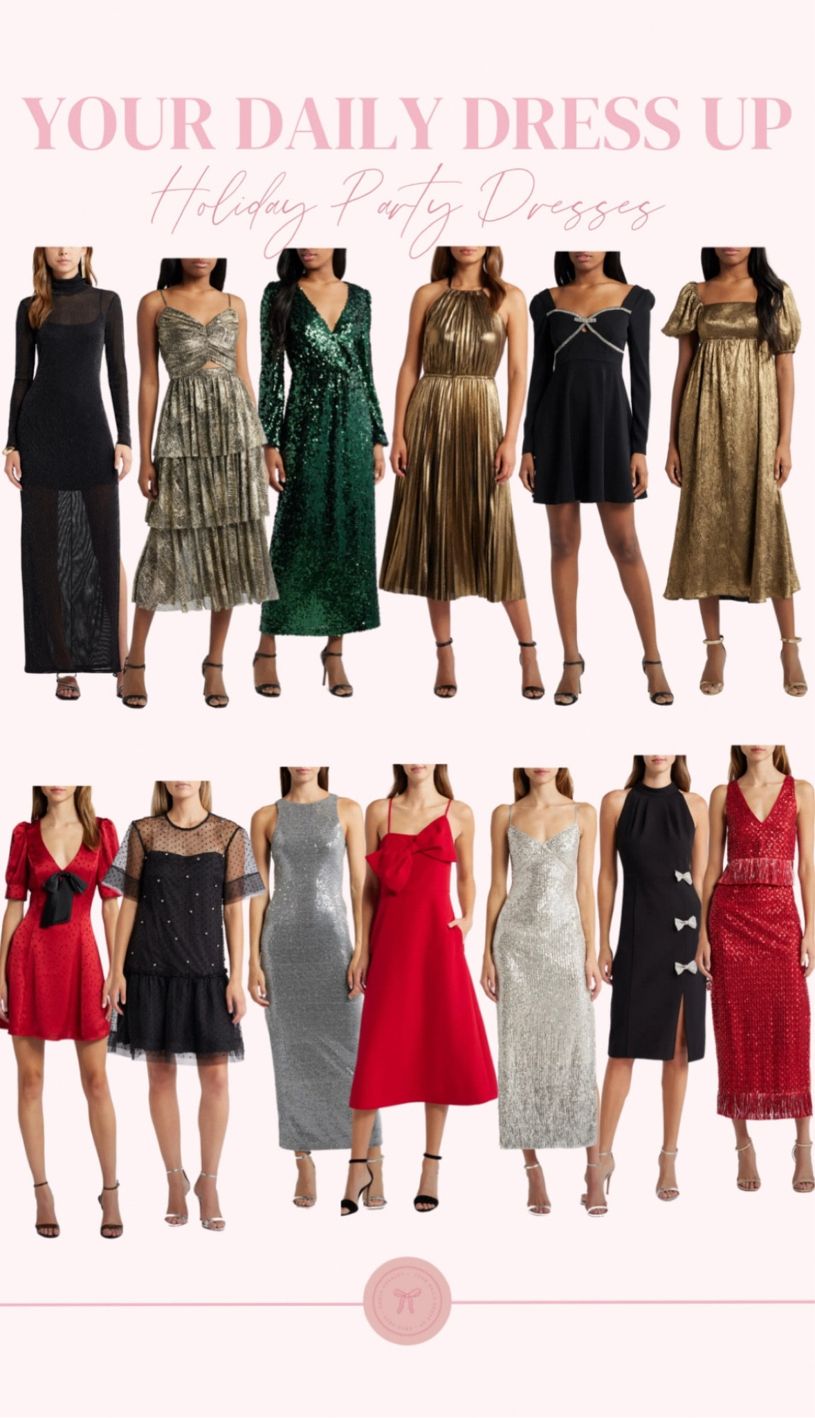 Wedding guest dresses - holiday dresses - Christmas dresses - formal wedding guest dresses - metallic dresses - holiday party dress 

#LTKHoliday #LTKParties #LTKWedding