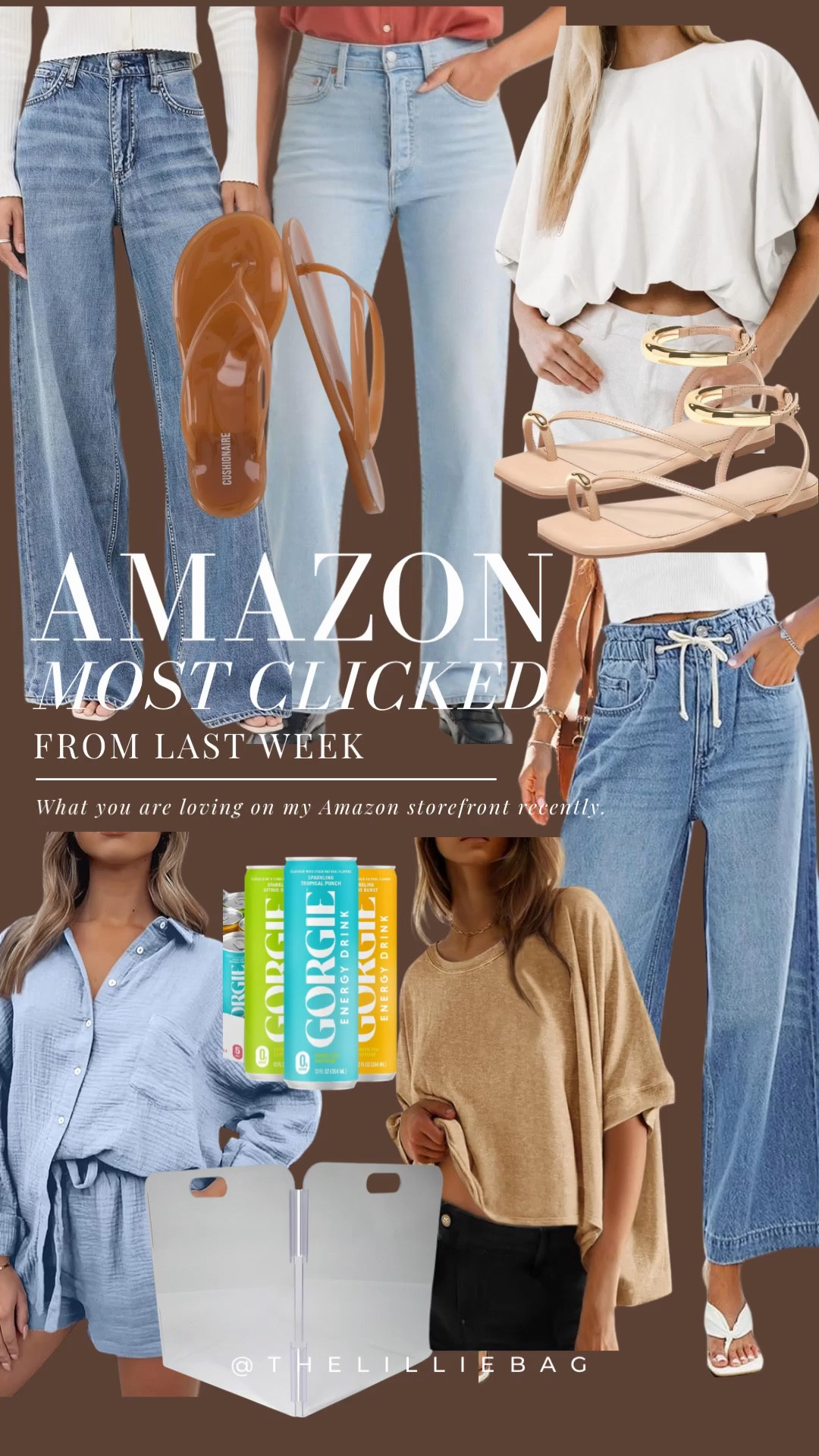 Most clicked on my Amazon storefront this past week! 

Dark wash denim. Denim. Matching set. Spring break. Sandals. 

#LTKSeasonal #LTKOver40