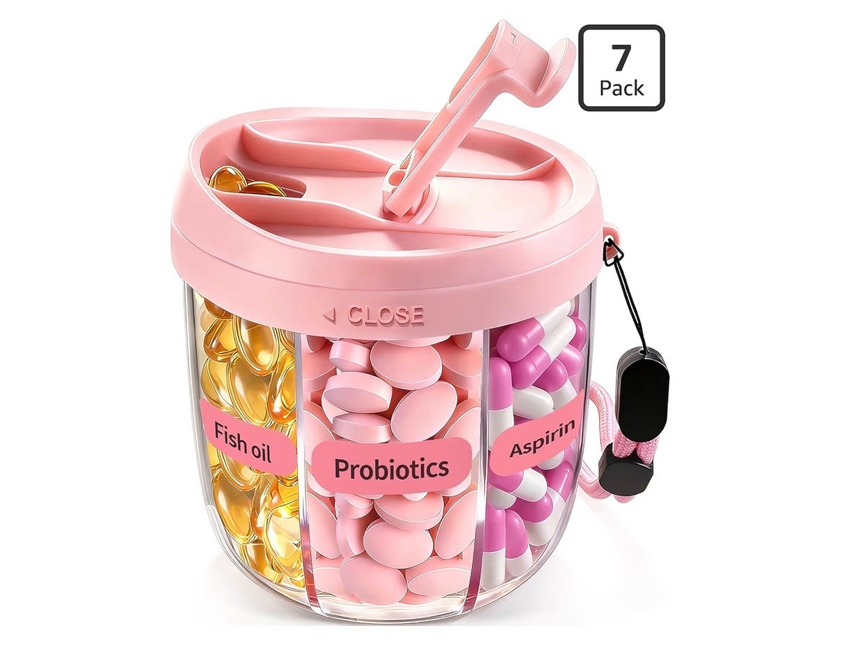 Cool travel pill organizer

#LTKTravel #LTKselfcare #LTKmomlife
