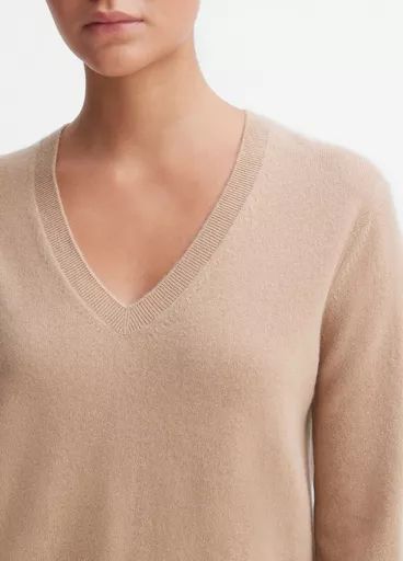 Cashmere Weekend V-Neck Sweater | Vince LLC