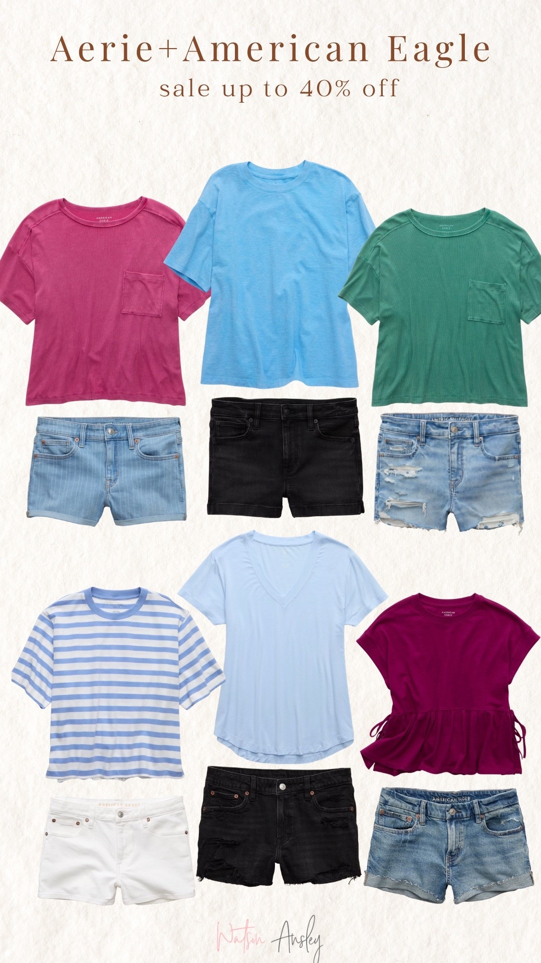 Shop 25-40% off Aerie an American Eagle styles while they’re on sale! These are some of my favorite go to comfy tees for lounge and everyday, plus their denim shorts are my top picks. Super stretchy and comfy for everyday!

Click the images here to shop the sale!

Daily | tee | shorts | t-shirt | sale | summer | spring | comfy | cozy | mom life | shorts | denim | jean | blue | white | black | shop | discount

#LTKmomlife #LTKSaleAlert #LTKootd