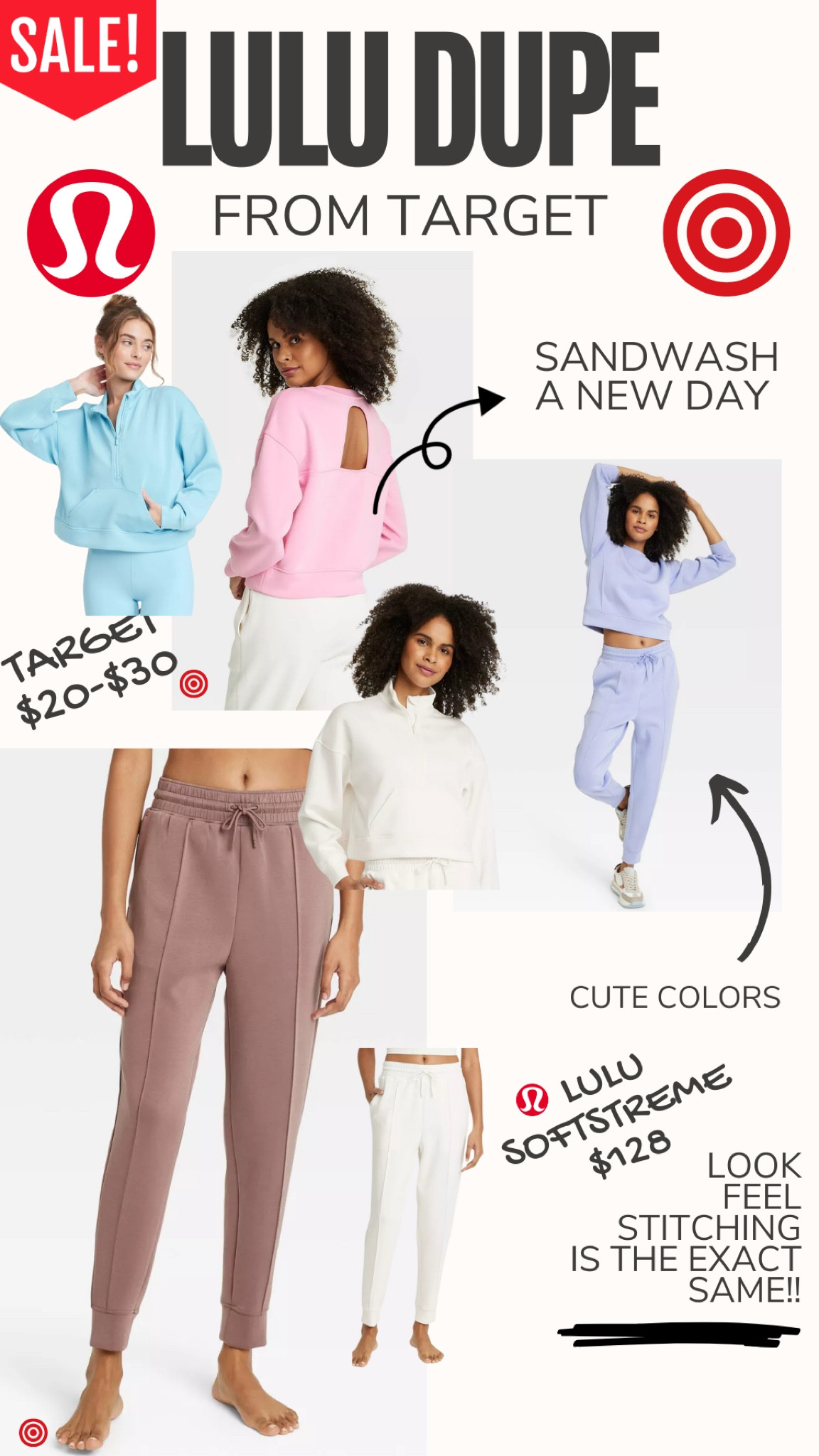 The Sandwash line from Target is the best Lulu Softstreme dupe! 

#LTKstyletip #LTKxTarget #LTKsalealert
