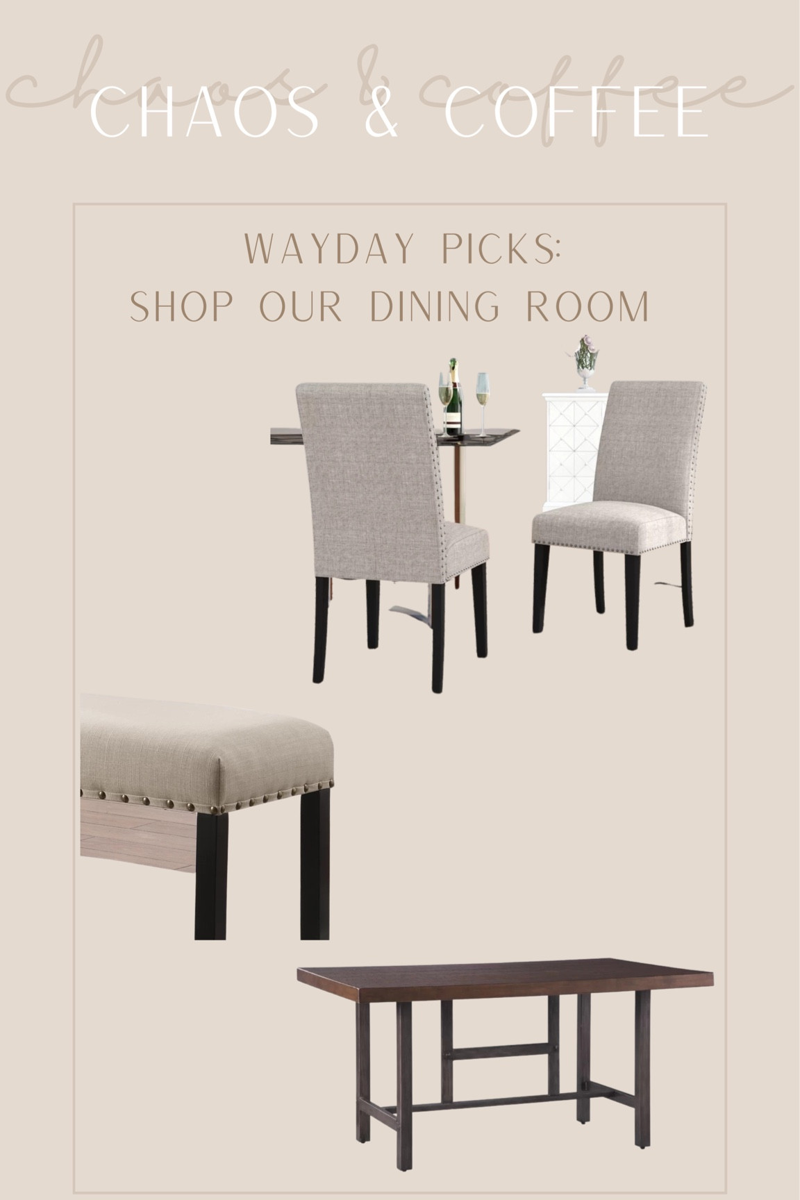 Wayfair home finds // Way Day sale finds // dining room home furniture 

#LTKhome #LTKsalealert #LTKFind