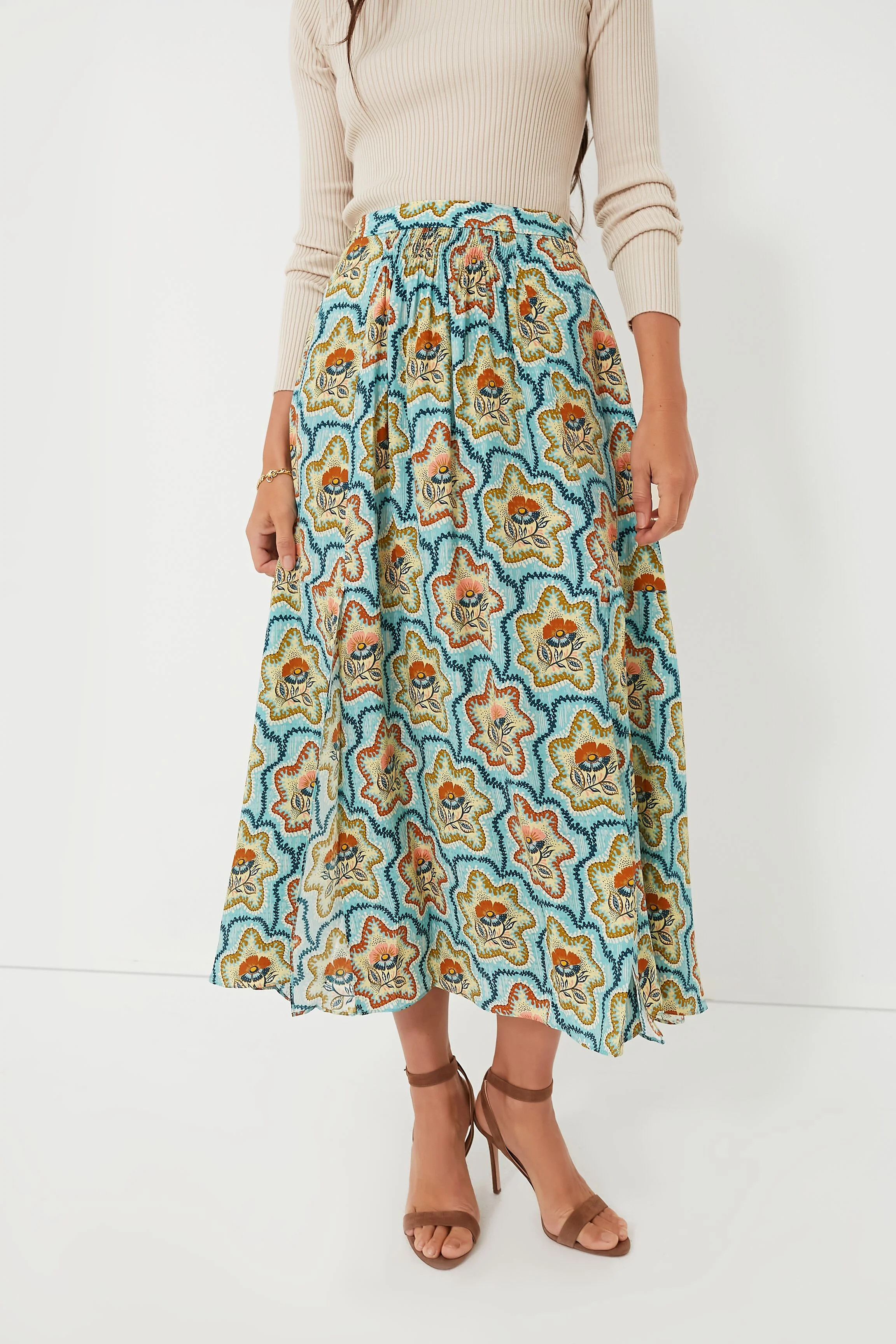 Tea Time Flower Tucker Skirt | Tuckernuck (US)