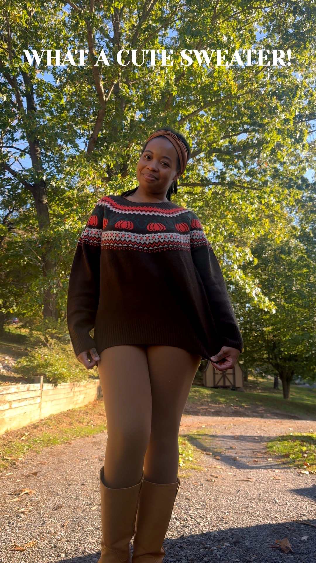 Nothing a like a cute sweater, leggings, and fall boots combo!

#LTKFindsUnder50 #LTKSeasonal #LTKMidsize