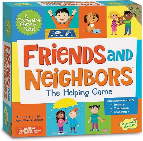 Peaceable Kingdom Friends and Neighbors: The Helping Game Emotional Development Cooperative Game ... | Amazon (US)