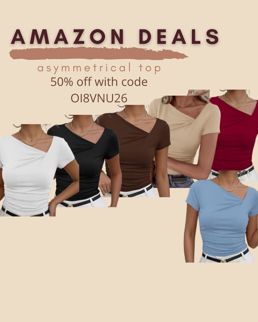 $10 ends 5/29

Amazon fashion
Amazon deals
Asymmetrical top
Date night outfit

#LTKSaleAlert