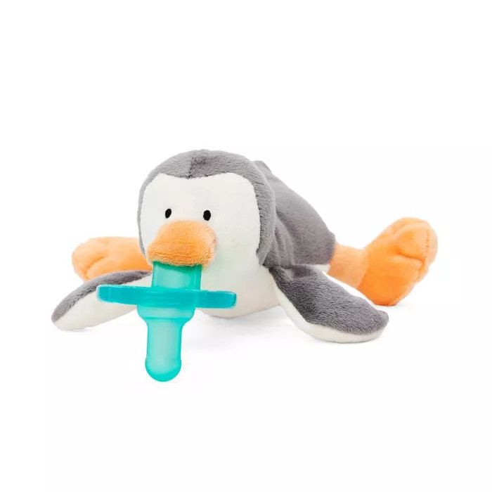 WubbaNub Penguin Pacifiers - Gray | Target