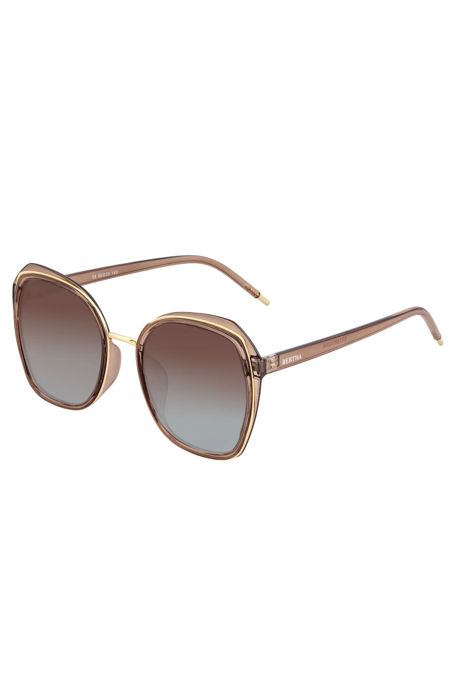 BERTHA Jade Polarized Sunglasses | Nordstrom | Nordstrom