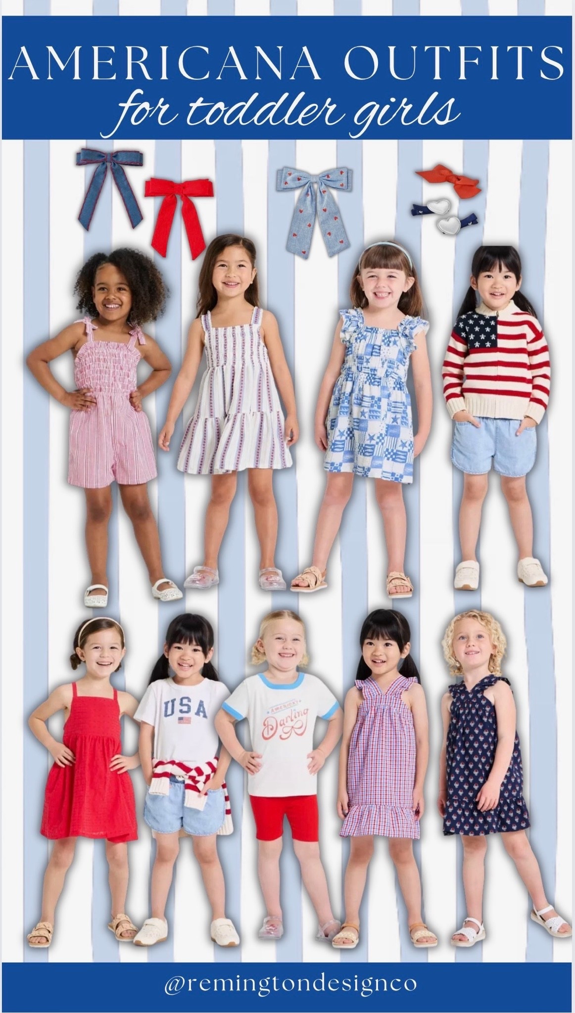 Americana outfits for toddler girls from Target!

#LTKSeasonal #LTKKids #LTKootd