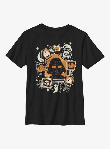 Star Wars Framed Vader Halloween Youth T-Shirt | BoxLunch