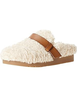 Amazon Essentials Women's Backless Shearling Memory Foam Mule | Amazon (US)