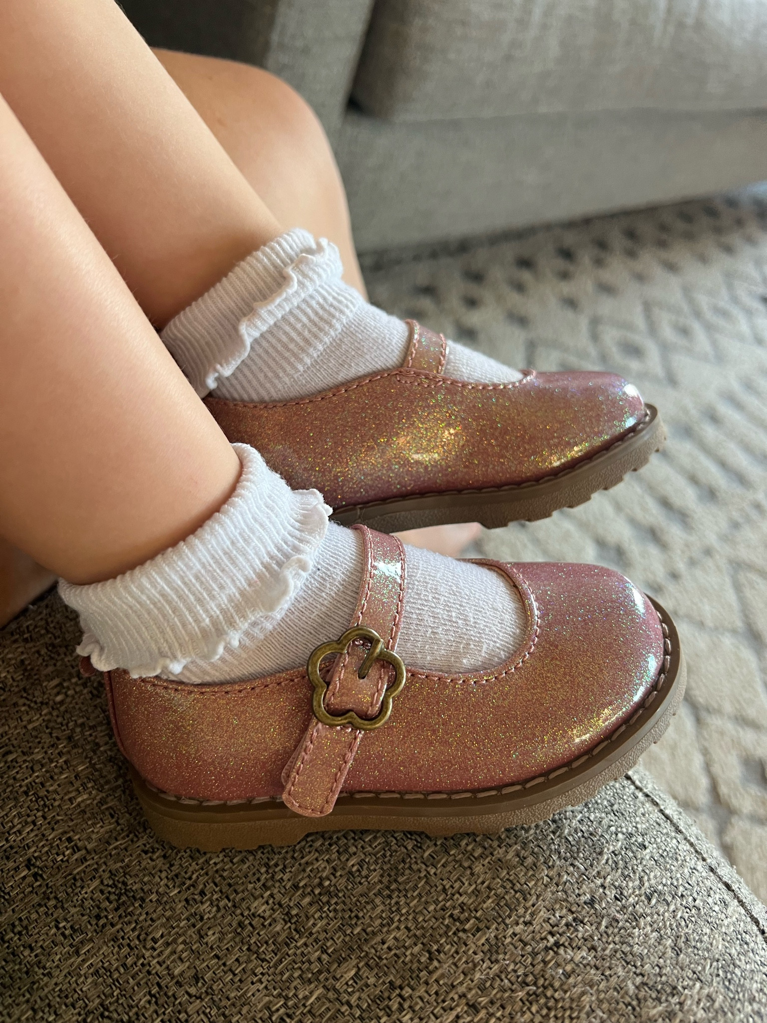 How cute are these little shoes 😍 on sale for $11 today! 

#LTKBaby #LTKSaleAlert #LTKFallSale