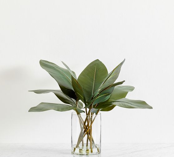 Faux Composed Banana Leaf | Pottery Barn (US)