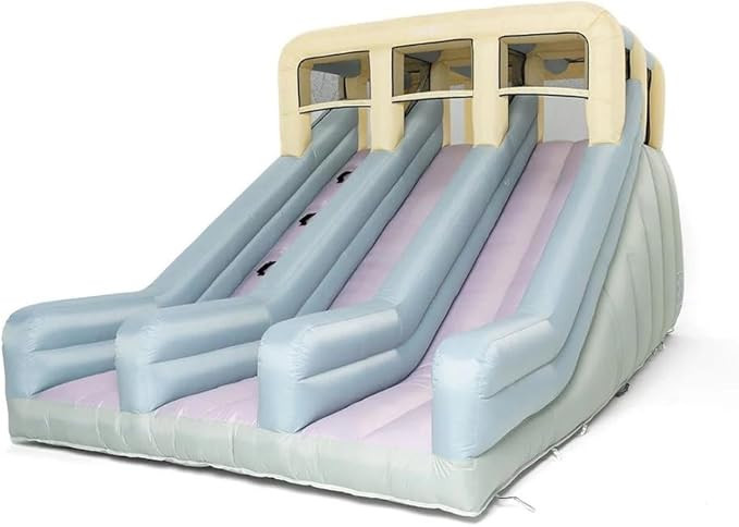 PLAYSMOL Double Slide, Inflatable Dual Slide Bounce House for Toddlers & Kids, Outdoor Blow Up Sl... | Amazon (US)