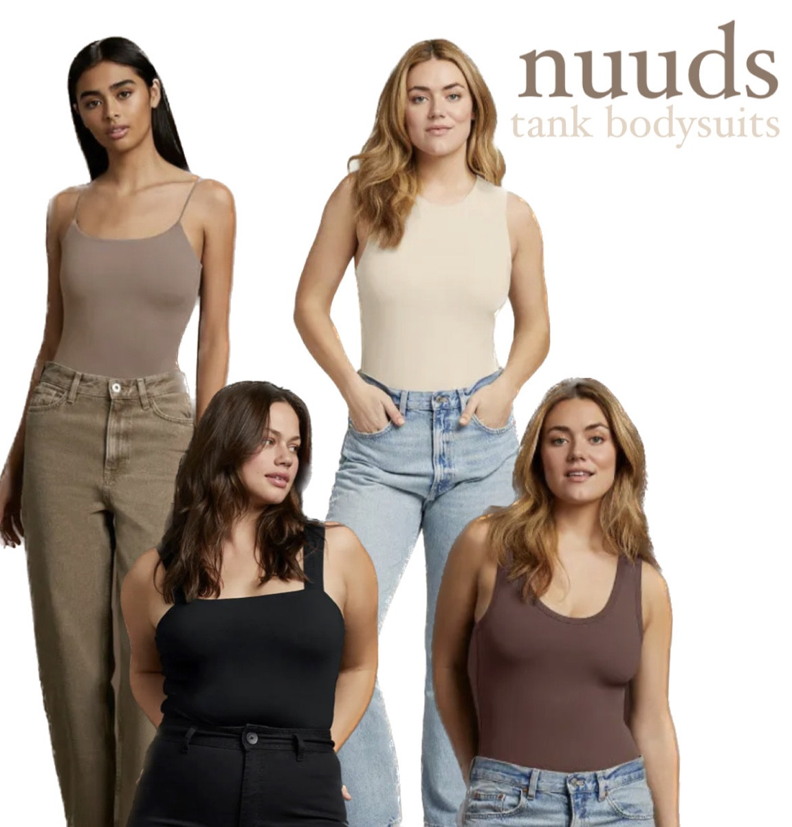 NEW nuuds tank bodysuits in stock now!! Hurry before they sell out! 

#LTKfit #LTKunder50 #LTKSeasonal