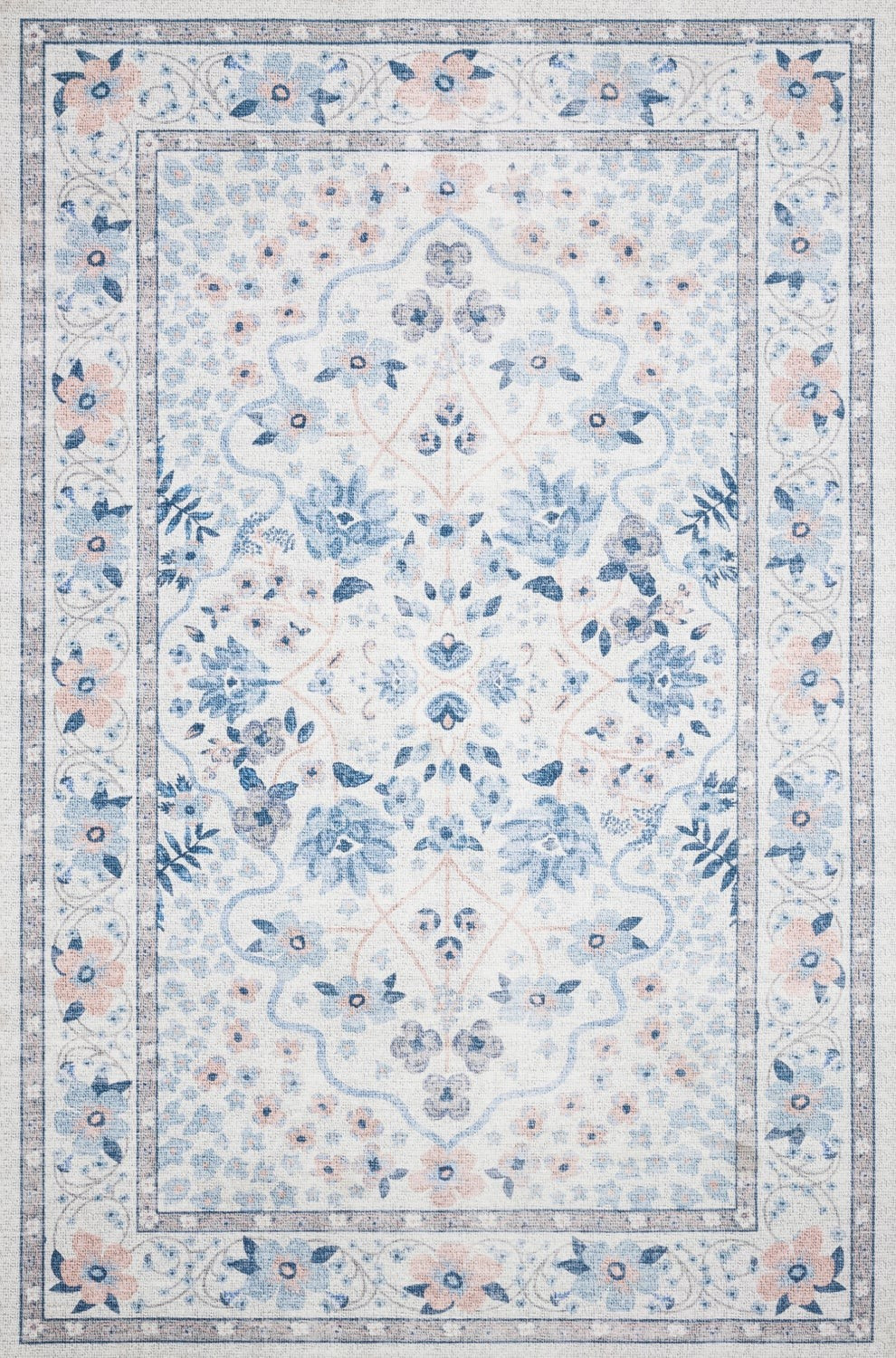 Palais Snow & Sky Rug | Burke Decor