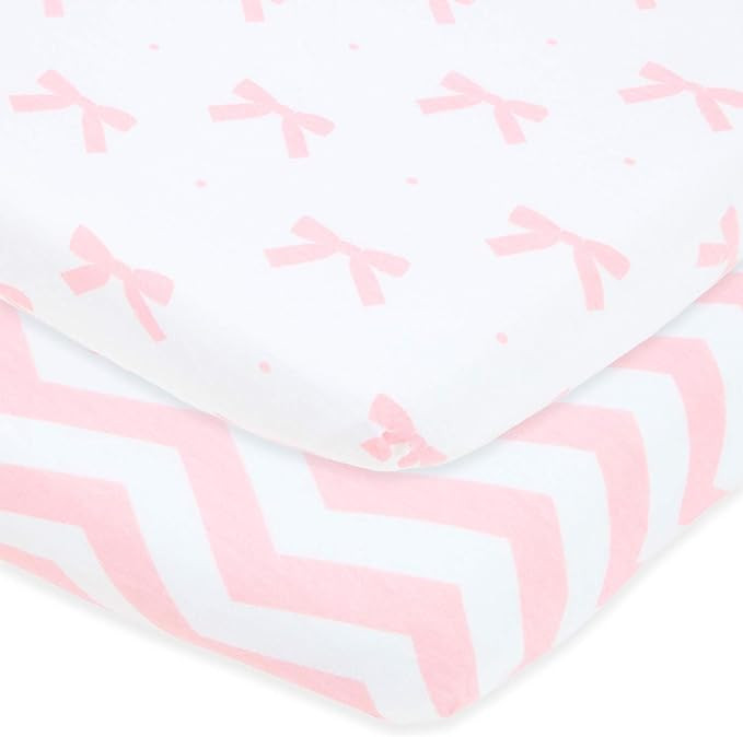 Travel Crib Fitted Sheets Compatible With Guava Lotus, Baby Bjorn, Dream on Me Travel Crib Light ... | Amazon (US)