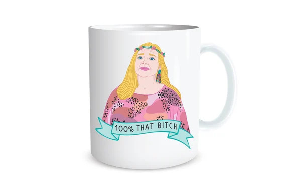 Tiger King Mug, Carole Baskin Mug, 100% That Bitch, Funny Tiger King Mug, Funny Carole Baskin Cof... | Etsy (US)