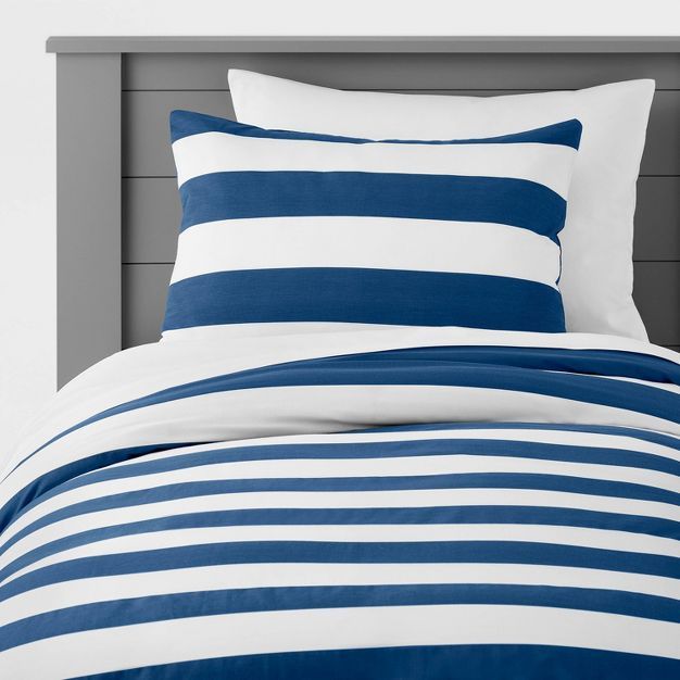 Rugby Striped Duvet Cover - Pillowfort™ | Target