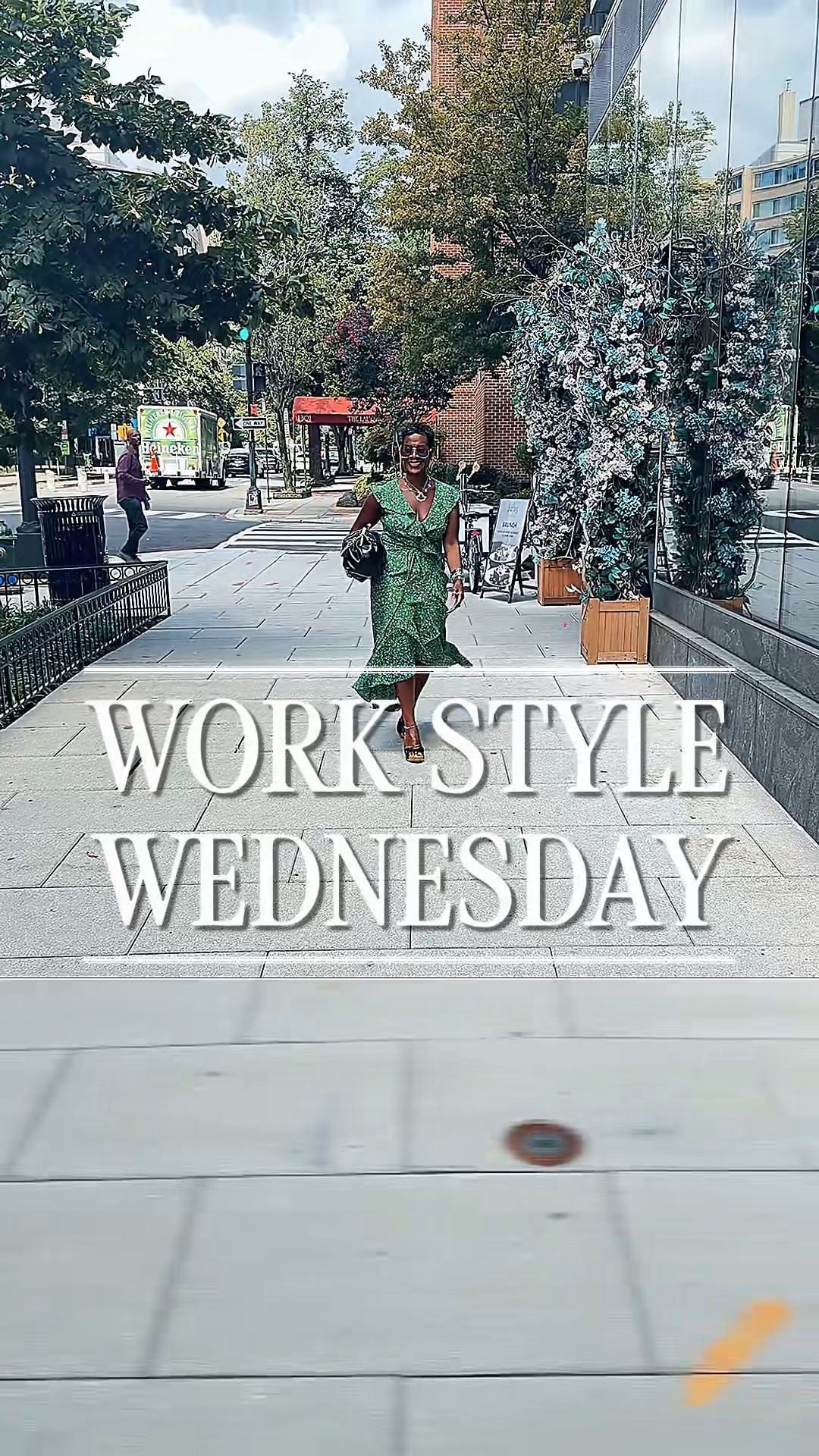 Work Style Wednesday 💚✨
A little color, a pretty print, and a polished silhouette will do it every time. Workwear can absolutely have personality! I’ve linked similar styles to help you recreate the look. 💼✨

#LTKootd #LTKWorkwear #LTKPetite