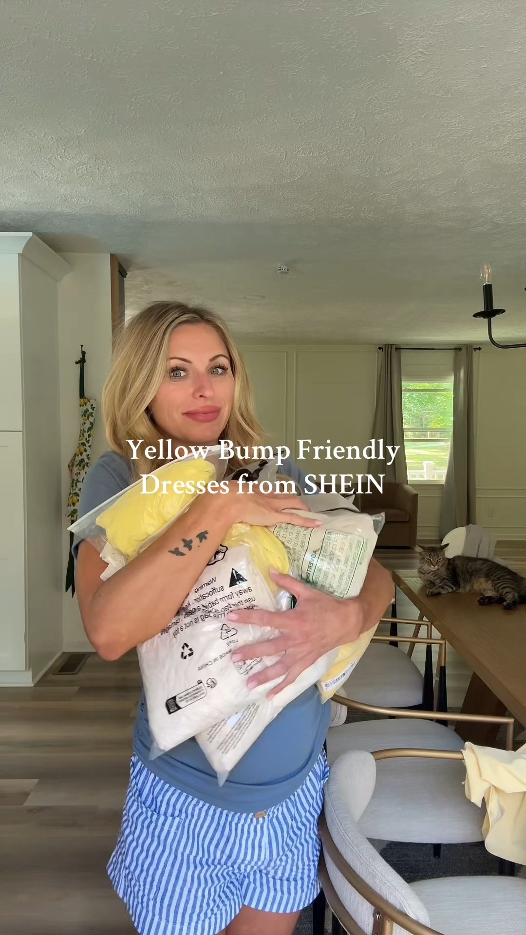 Yellow Bump Friendly Dresses | SHEIN | Maternity | Yellow Dresss

#LTKFindsUnder50 #LTKBump