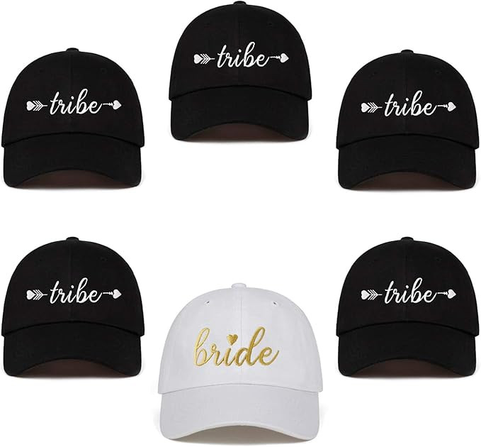 Lady & Home Bachelor/Bachelorette Party Baseball Hats Set, Embroidered Adjustable Cotton Truck Ca... | Amazon (US)
