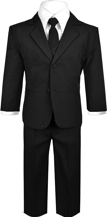 Amazon.com: Black n Bianco Boys Suit with Tie for Toddlers and Infants: Clothing, Shoes & Jewelry | Amazon (US)