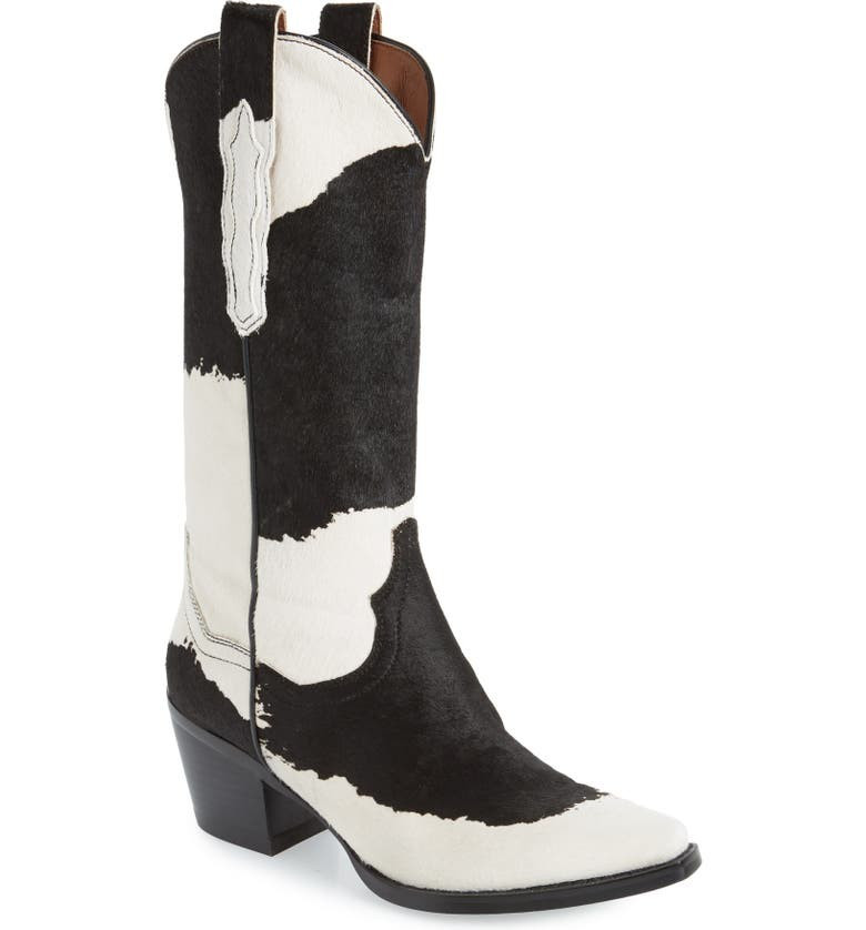 Dagget Genuine Calf Hair Western Boot | Nordstrom