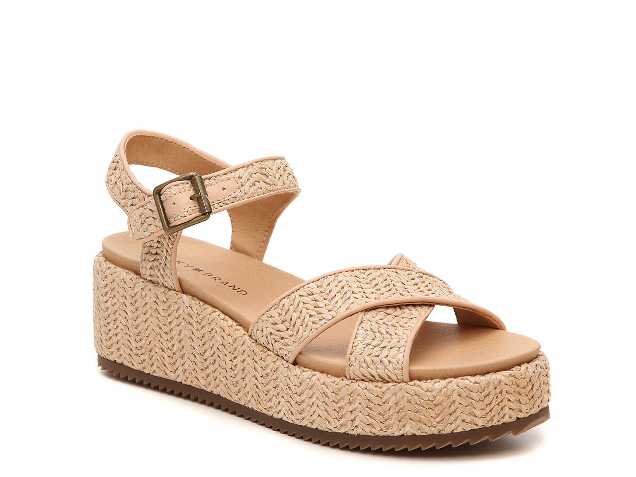 Lucky Brand Wagoo Wedge Sandal | DSW