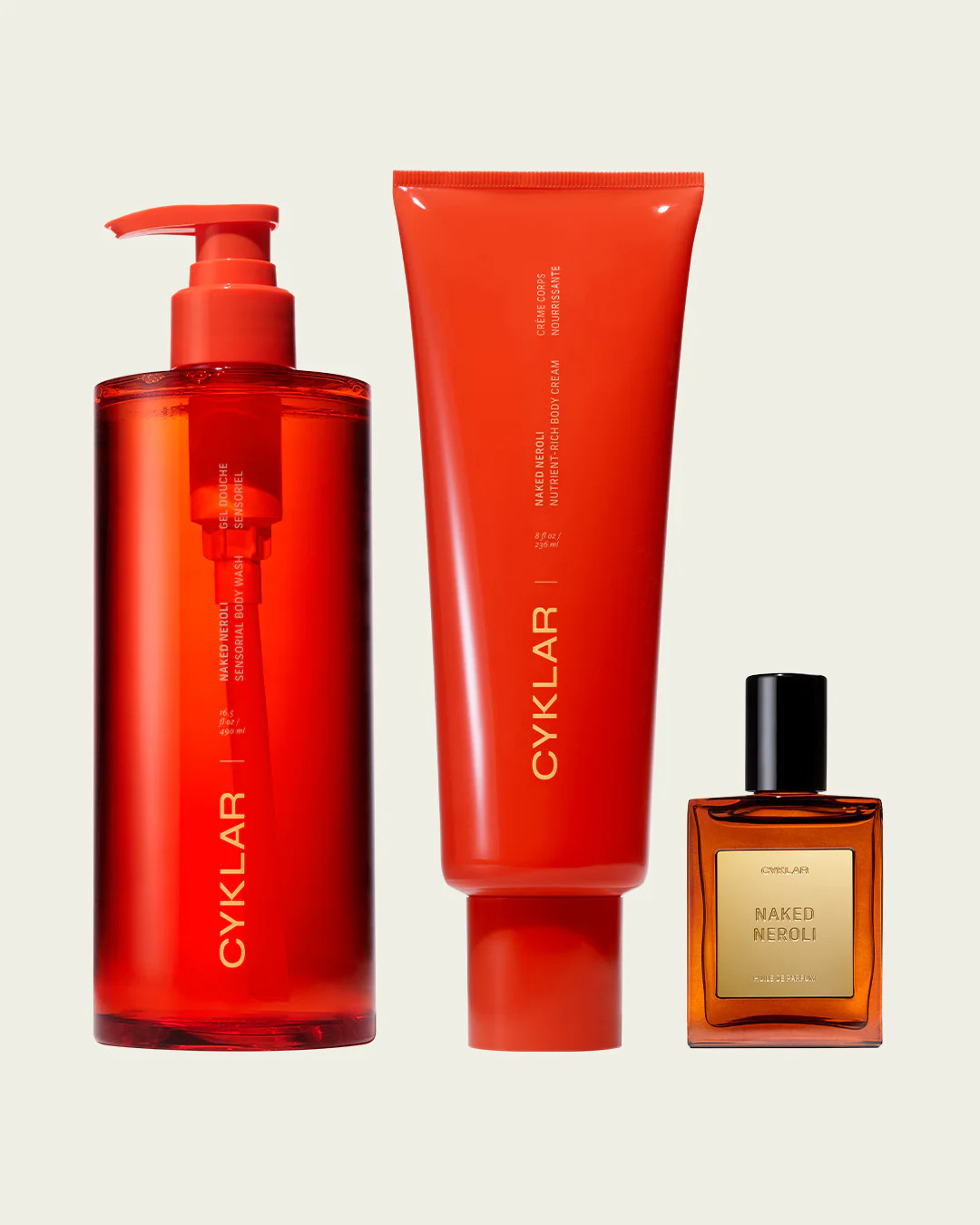 Naked Neroli
            Essentials Set | CYKLAR