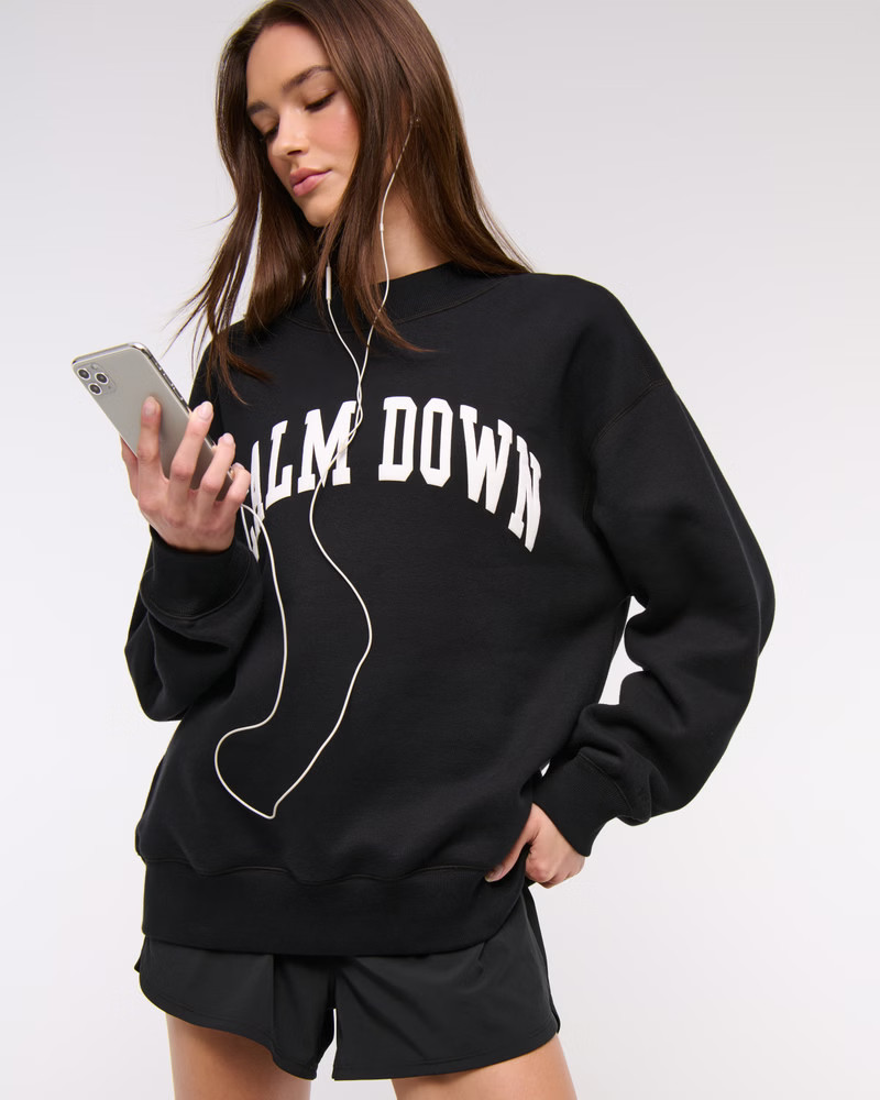 YPB On The Go Mockneck Crew | Abercrombie & Fitch (US)
