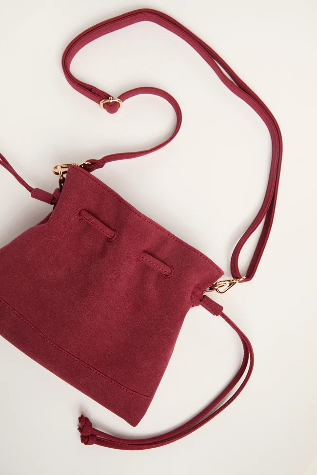 Perri Burgundy Crossbody FINAL SALE | Pink Lily