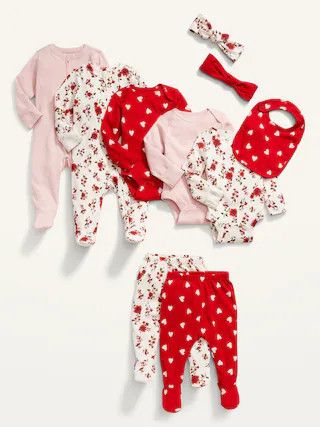 Soft-Knit 10-Piece Layette Set for Baby | Old Navy (US)