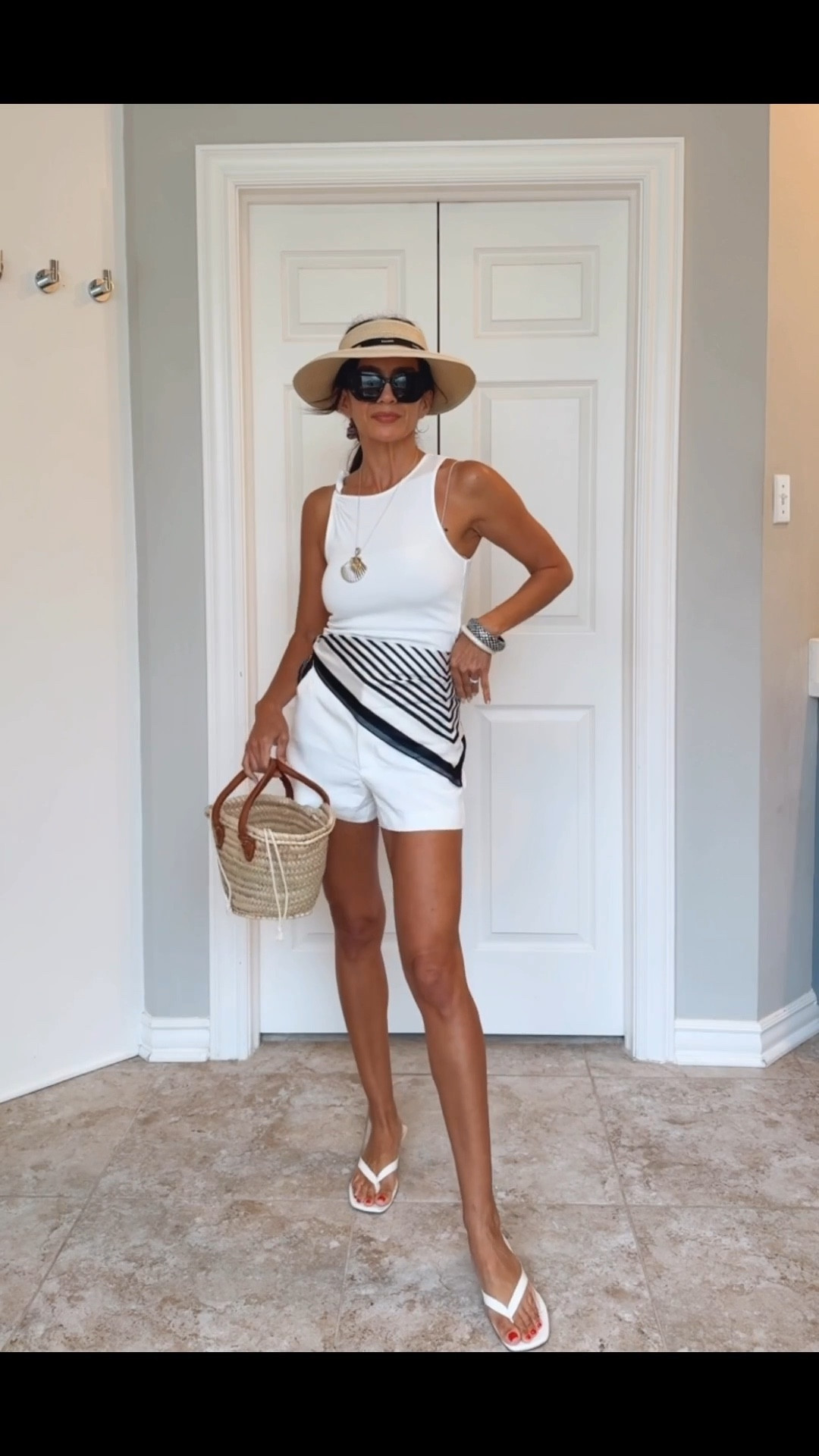 Outfit formula inspo: switch this scarf for lace scarf or colorful scarf +  bag and voila! So many looks and less packing.🙌



Vacation outfits / summer outfits 

#LTKTravel #LTKootd #LTKSwim