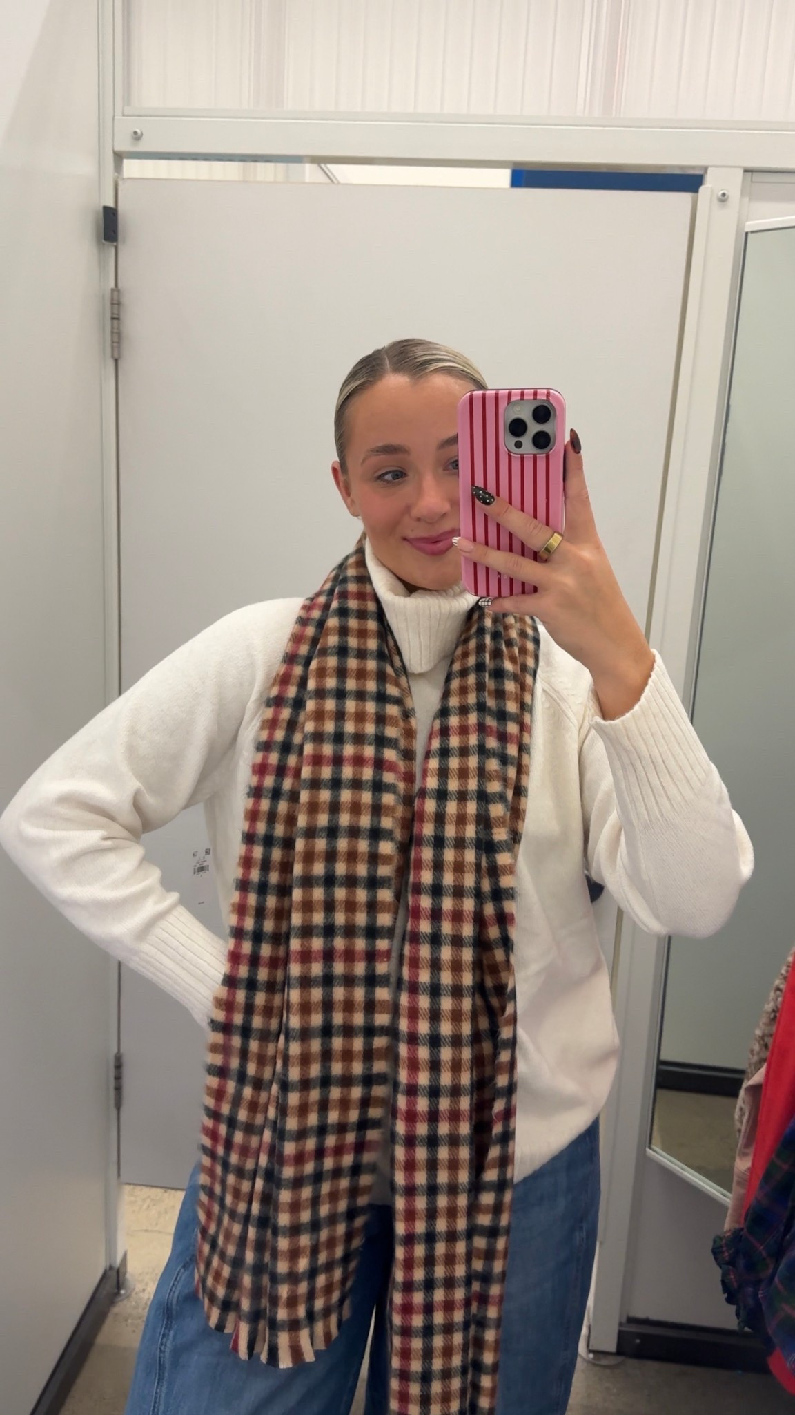 size large in sweater! 

#LTKHoliday #LTKMidsize #LTKSeasonal