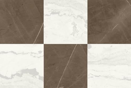FloorPops x Chris Loves Julia Bonneville Bronze Peel and Stick Floor Tiles, FP6524 | Amazon (US)