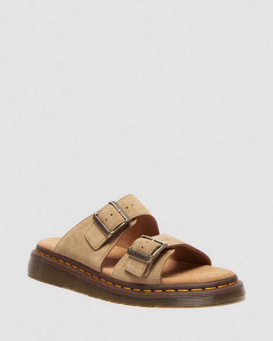 Josef suede slide sandals | Dr. Martens