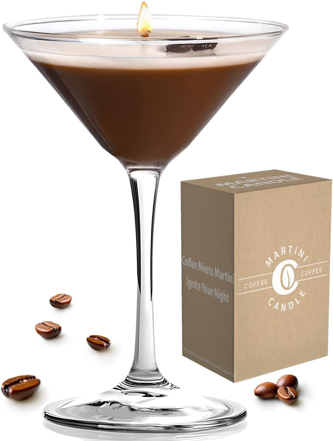 Martini Candle Gifts for Women,The Ideal Martini Gifts， Soy Wax Candle for Home，Bedroom,Home ... | Amazon (US)