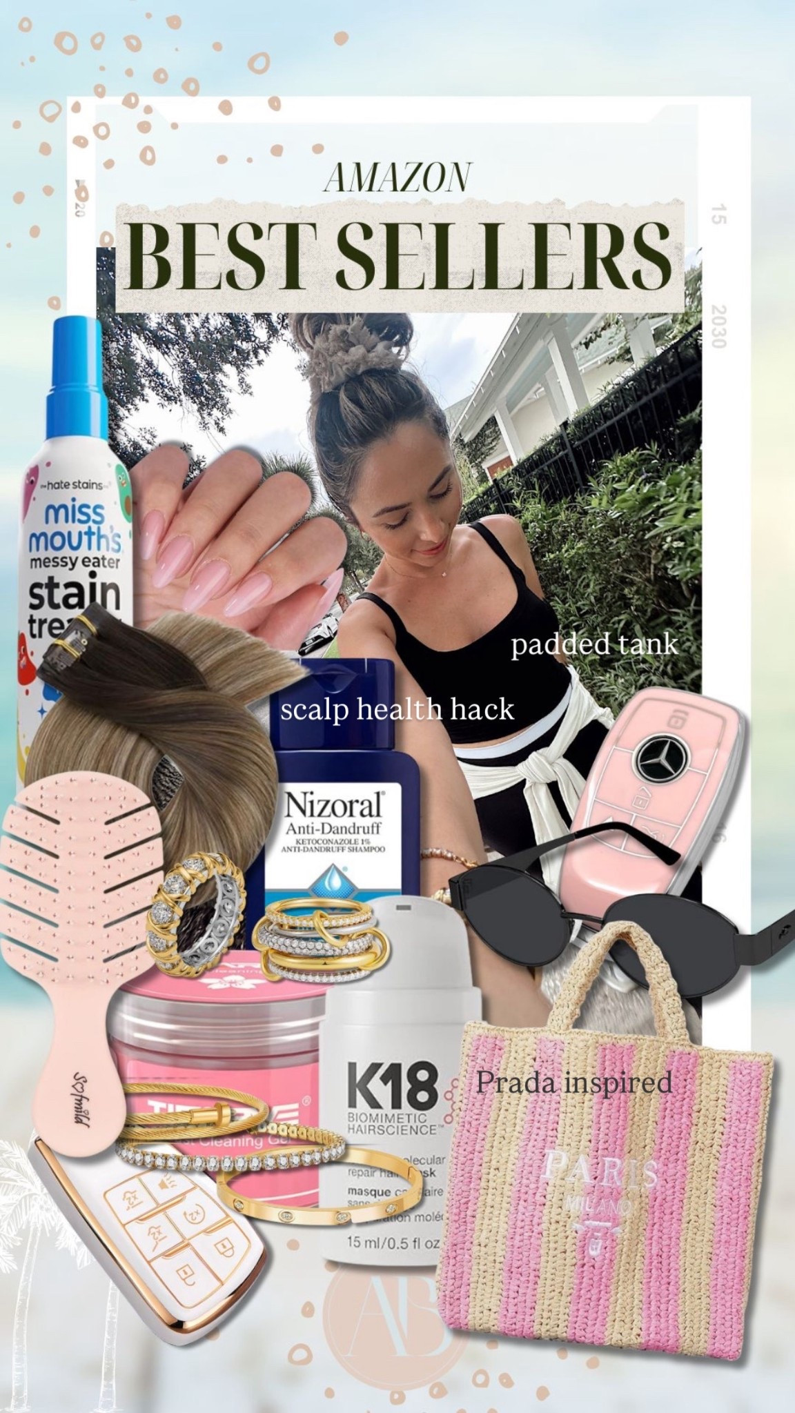 Amazon finds // Amazon fashion // organization // everyday favorites // black tank // padded tank /: Amazon jewelry // look for less // car organization // designer inspired 

#LTKFindsUnder50 #LTKSaleAlert #LTKStyleTip