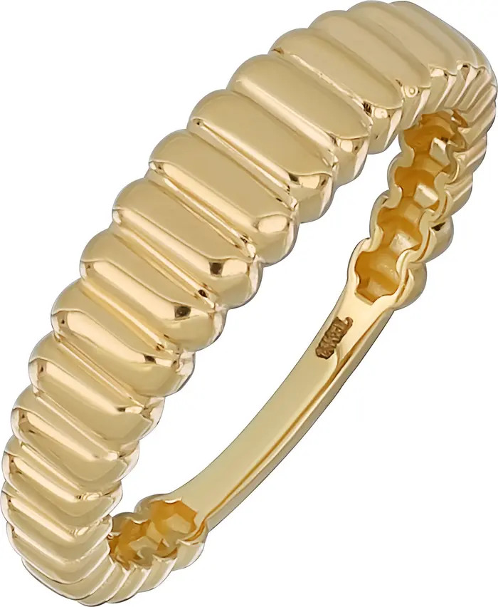 14K Gold Stackable Band Ring | Nordstrom