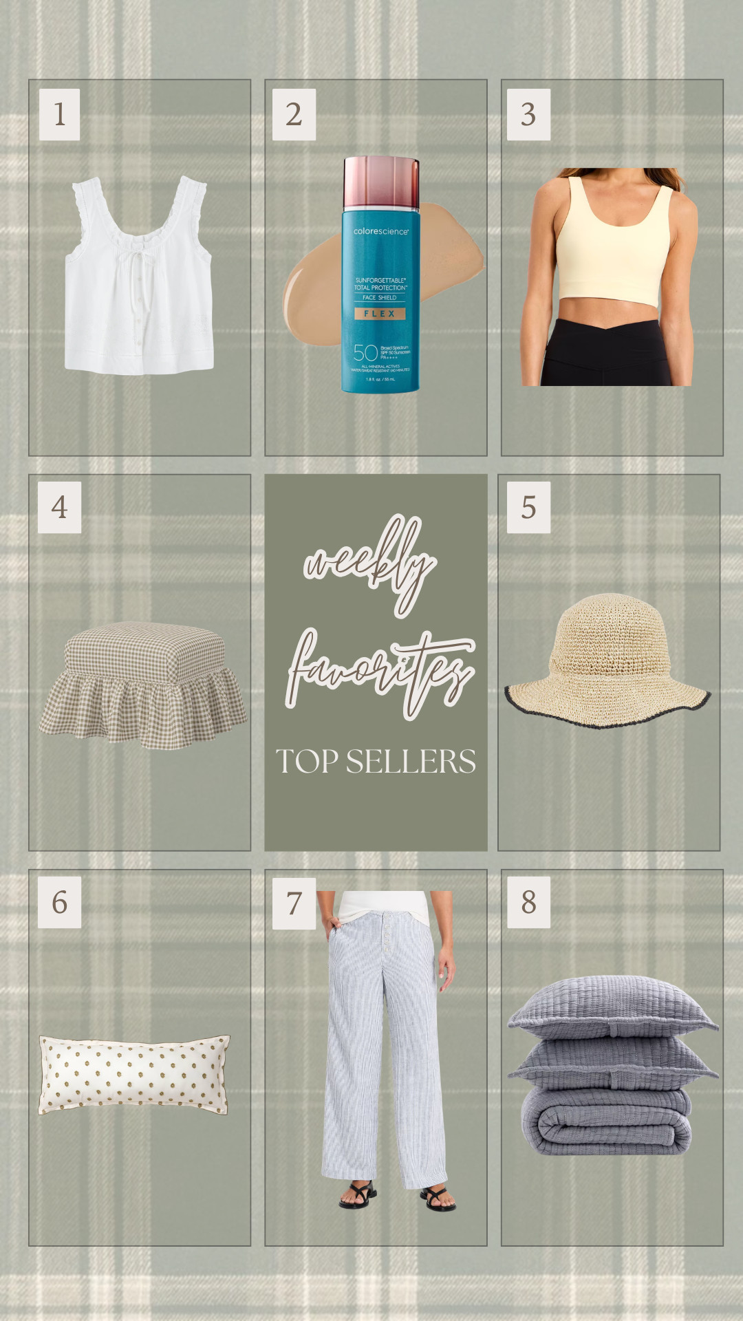 My weekly favorites! These striped linen pants from target are such a perfect summer staple!

interior design, throw pillow, sports bra, ottoman 

 #LTKOver40 #LTKHome #LTKSaleAlert